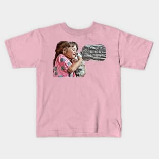 Smallest feline is a masterpiece Kids T-Shirt